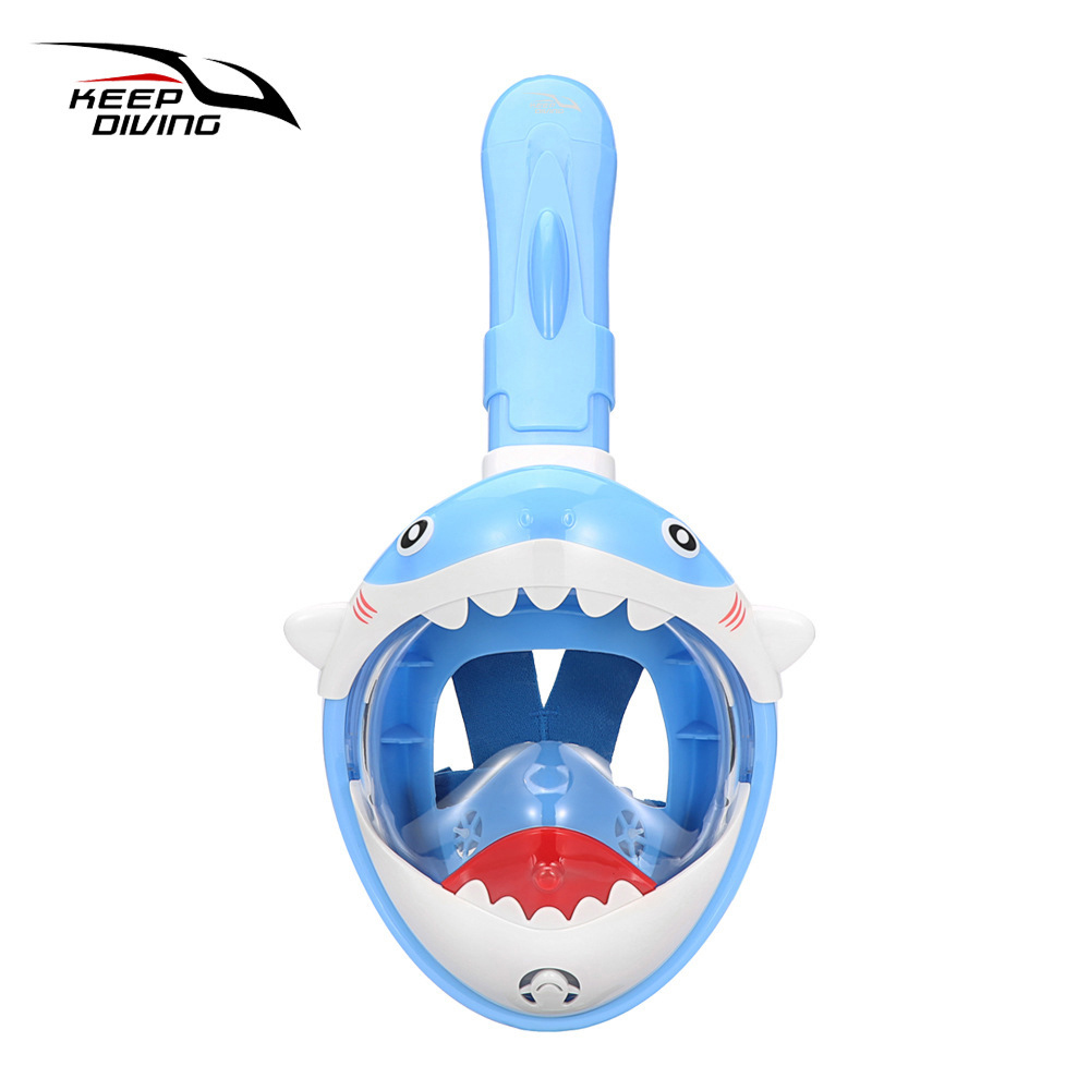 Snorkel Mask Full Face - 2025, Sommer neue Cartoon-Tauchmaske, volles Gesicht