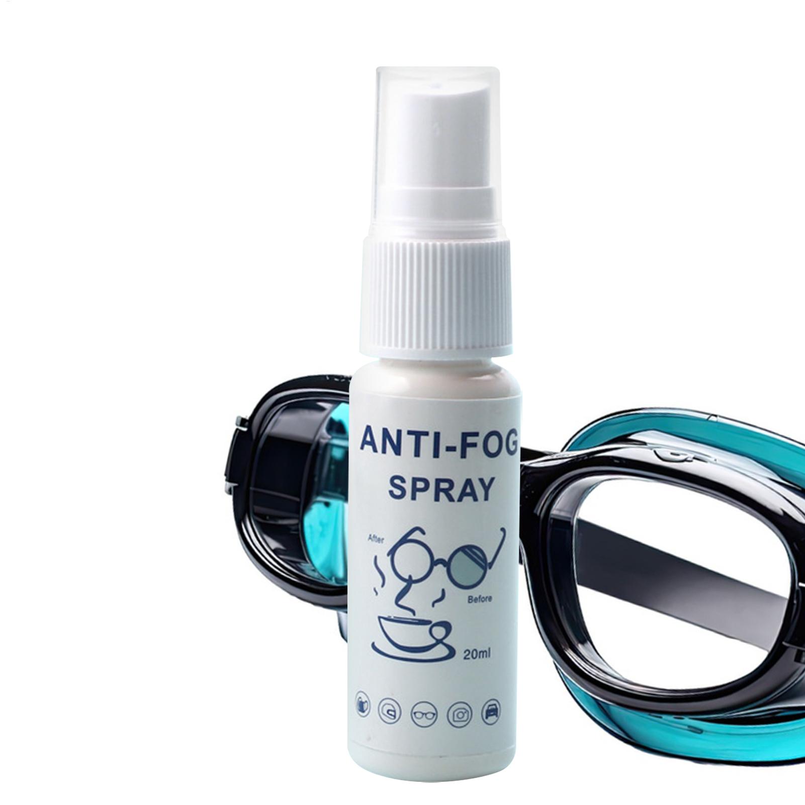 Swim Goggles Anti Fog Uv - 20 ml Anti-Beschlag-Spray für Brillen, Windschutzscheiben-Defogger,
