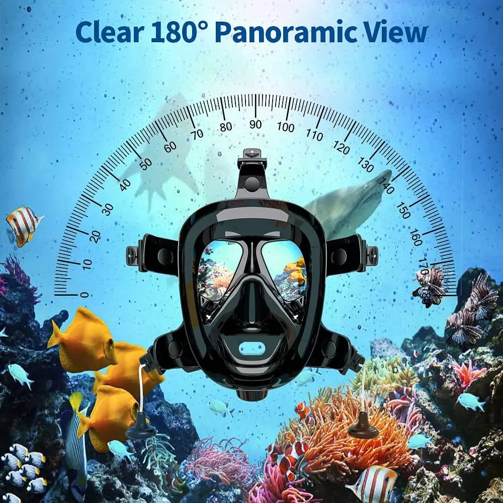 Vollgesichts-Tauchmaske mit Ka – Snorkel Mask Full Face Bewertung und Preis