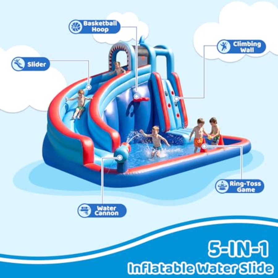 Aufblasbare Wasserrutsche für  – Water Slide Inflatable Bewertung und Preis