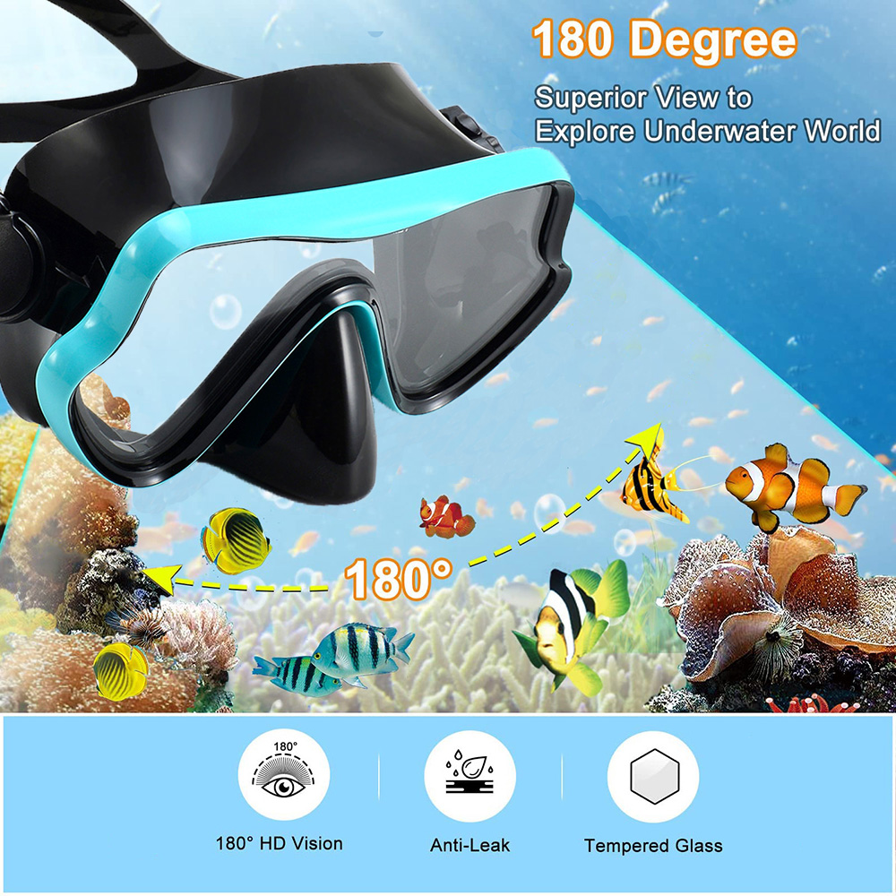 Tauchmaske Schwimmbrille Scuba – Snorkel Mask Full Face Bewertung und Preis