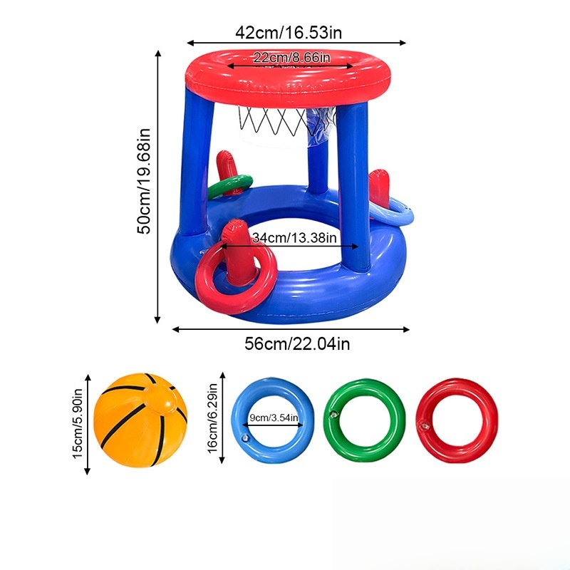 Aufblasbares Basketballkorb- & – Pool Float Ring Inflatable Bewertung und Preis