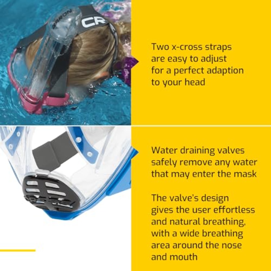 Junior-Schnorchelset für Kinde – Snorkel Mask Full Face Bewertung und Preis