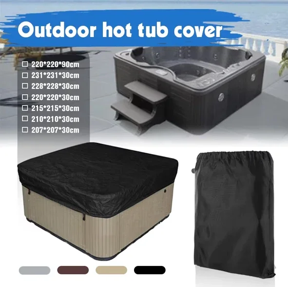 Spa-Whirlpool-Staubschutzabdec – Pool Cover Waterproof Bewertung und Preis