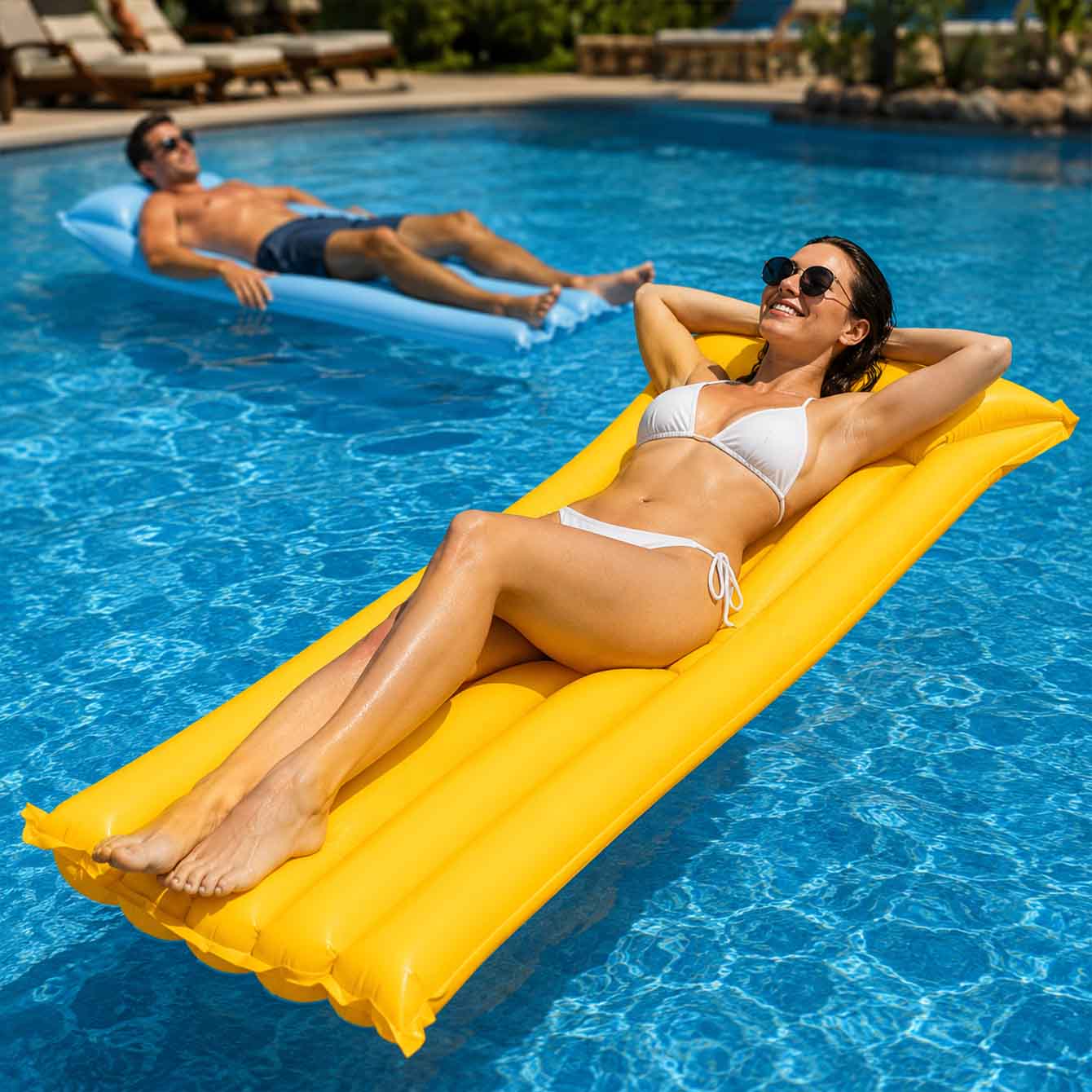 1 Stück aufblasbare Schwimmlie – Pool Float Ring Inflatable Bewertung und Preis
