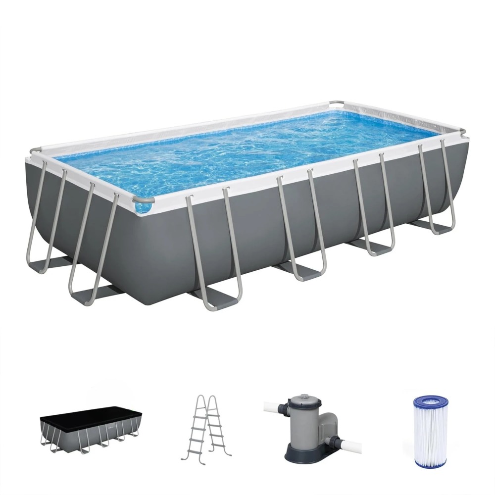 Rechteckiger Aufstellpool mit  – Pool Ladder Above Ground Bewertung und Preis