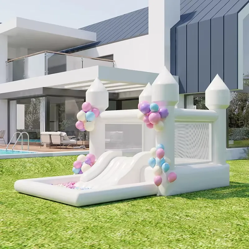 20264m Weiße Aufblasbare Hüpfb – Water Slide Inflatable Bewertung und Preis