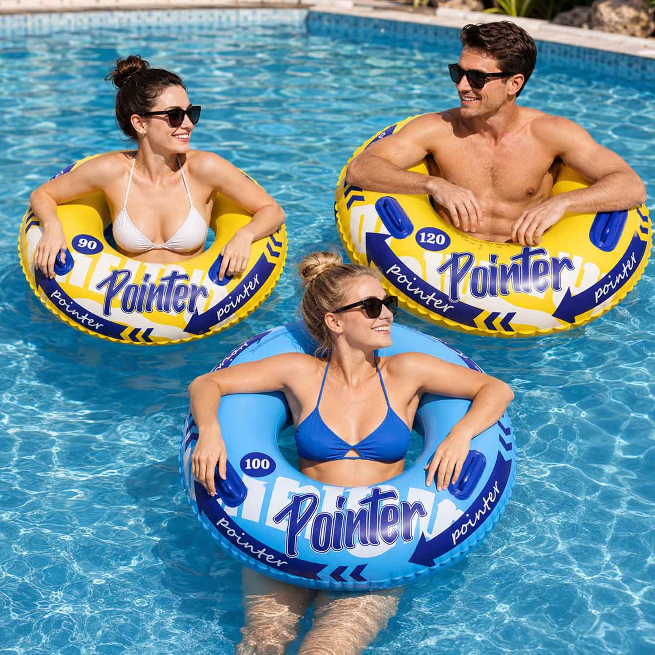 1 Stück Aufblasbarer Schwimmri – Pool Float Ring Inflatable Bewertung und Preis